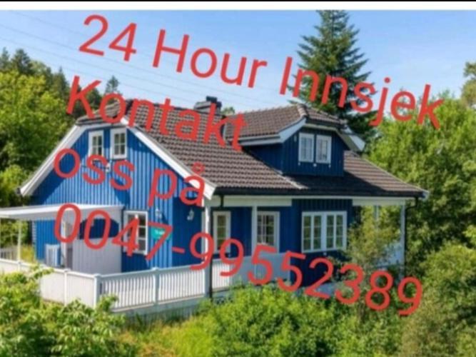 Blue House Brevik Porsgrunn Lejlighed Eksteriør billede